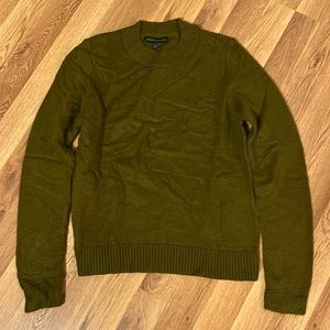 Banana Republic wool olive green sweater, sz S